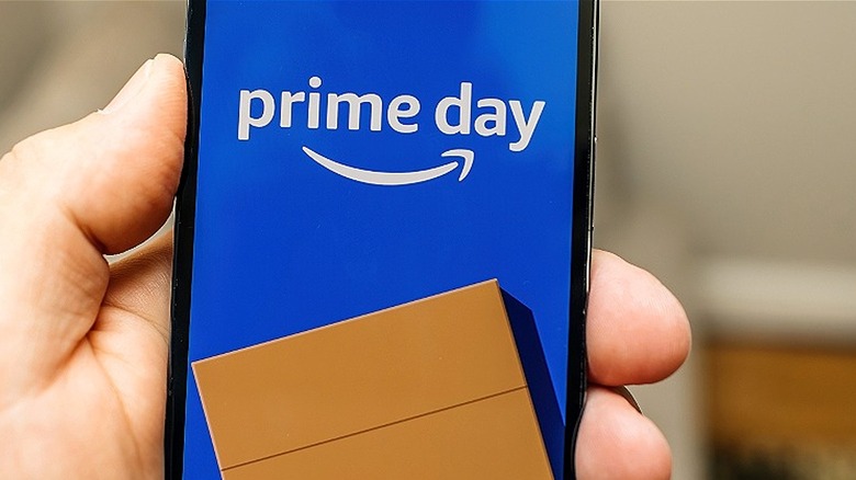 Smartphone Amazon Prime Day ad