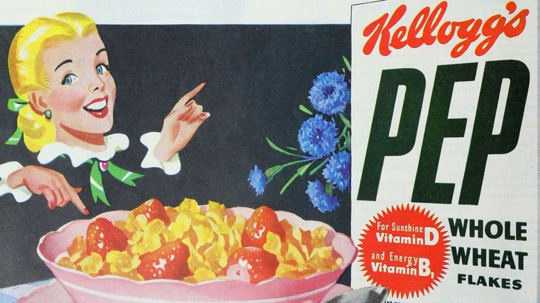 Advertisement for PEP cereal