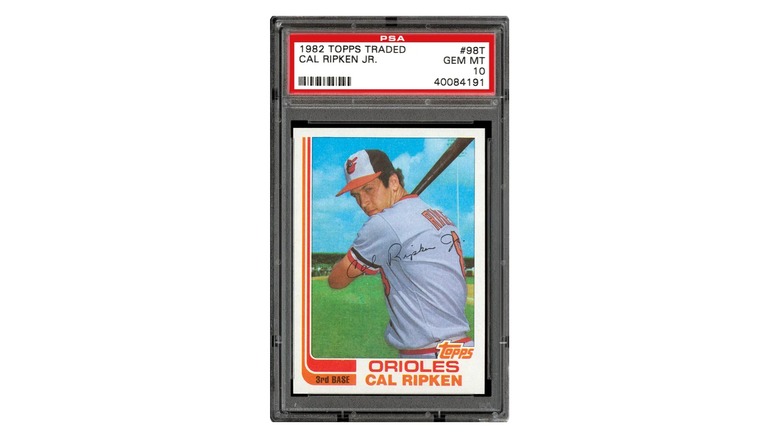 1982 Cal Ripken, Jr. Topps Traded Rookie Card