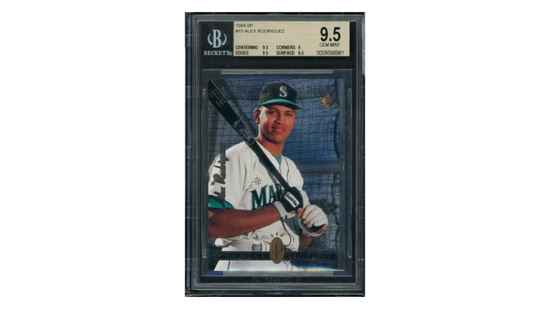 Alex Rodriguez 1994 Upper Deck Foil Rookie Card