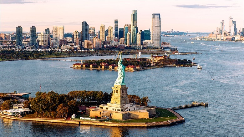 New York City aerial view