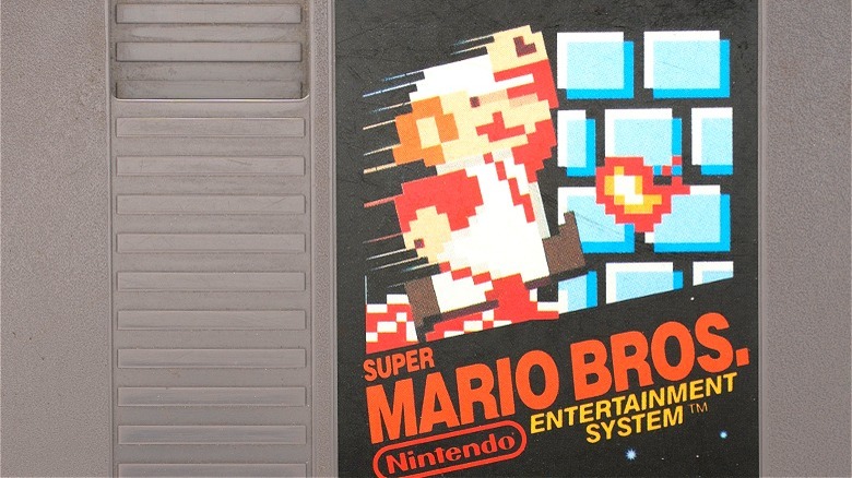 Super Mario Bros. retro cartridge