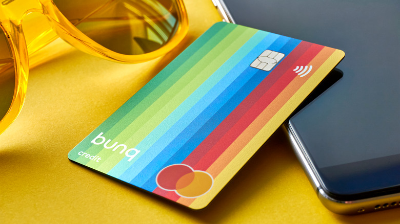 A bunq prepaid travel card