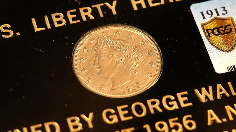 1913 Liberty Head nickel coin