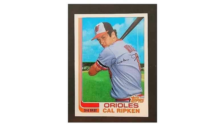 Cal Ripken, Jr. baseball card