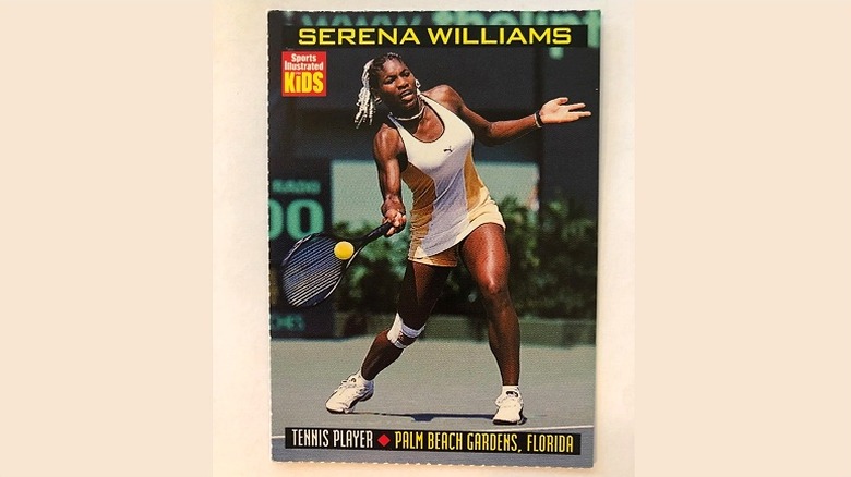 SI for Kids Serena Williams card