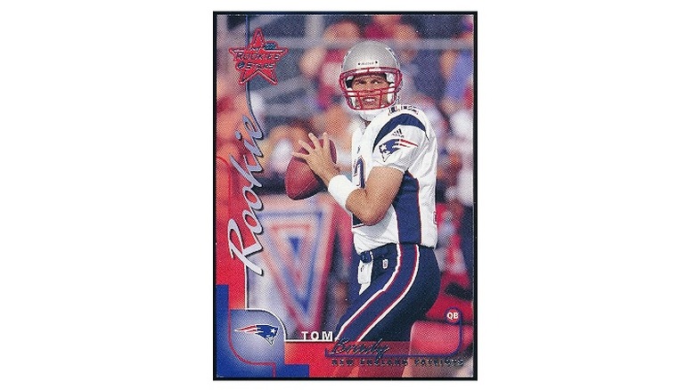 Leaf Tom Brady rookie card