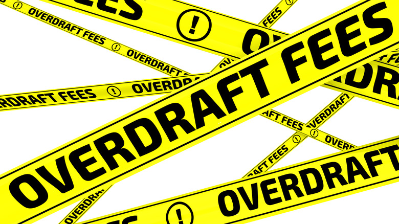 overdraft fees on bank account