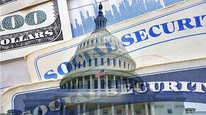 Capitol building, Social Security overlay