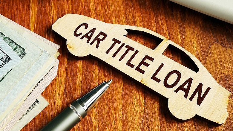 Car title loan money