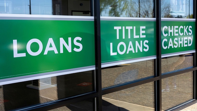 Loan business offering title loans