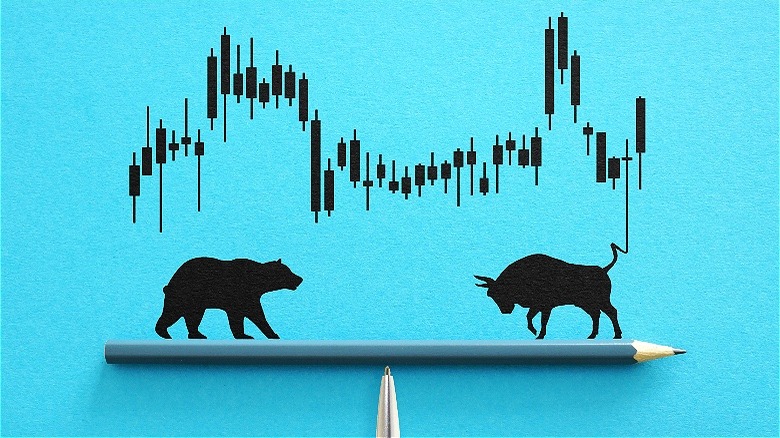 Bull market versus bear market