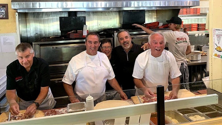 Mary's Pizza Shack staff