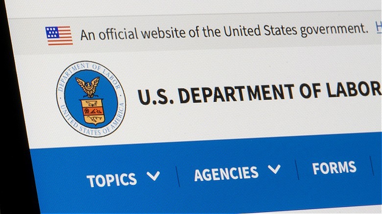 Department of Labor official website