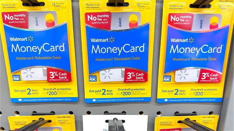 Walmart prepaid debit cards