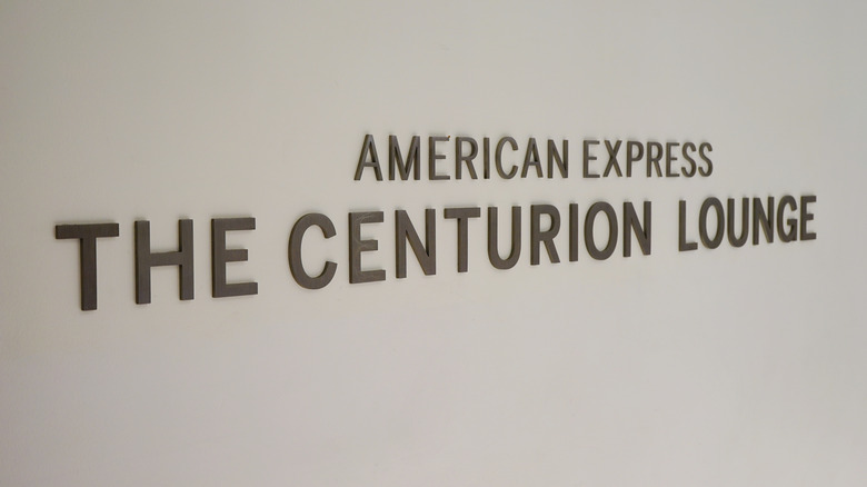 Logo for The Centurion Lounge