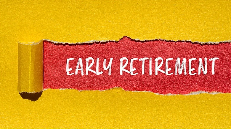 Early retirement on paper