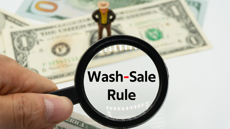 The wash-sale rule can affect your taxes