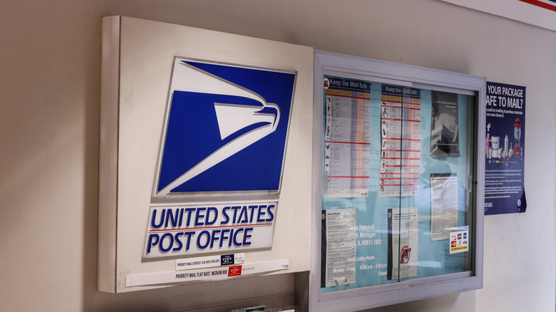 A U.S. post office