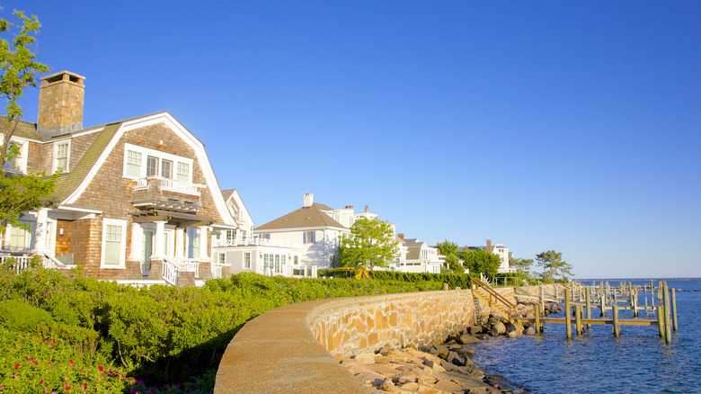 Waterfront homes in Stonington, CT