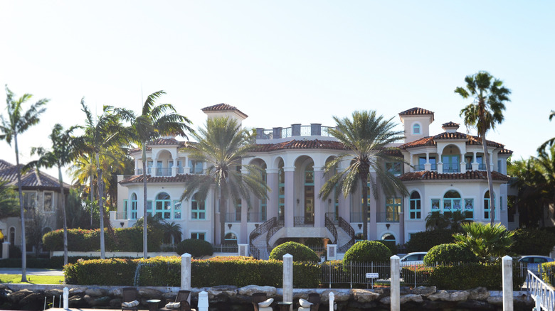 An expensive mansion in south Florida