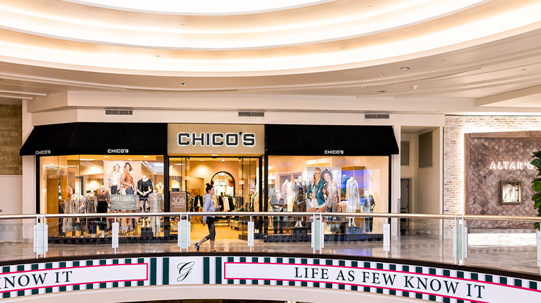 Fairfax, Virginia Chico's mall location