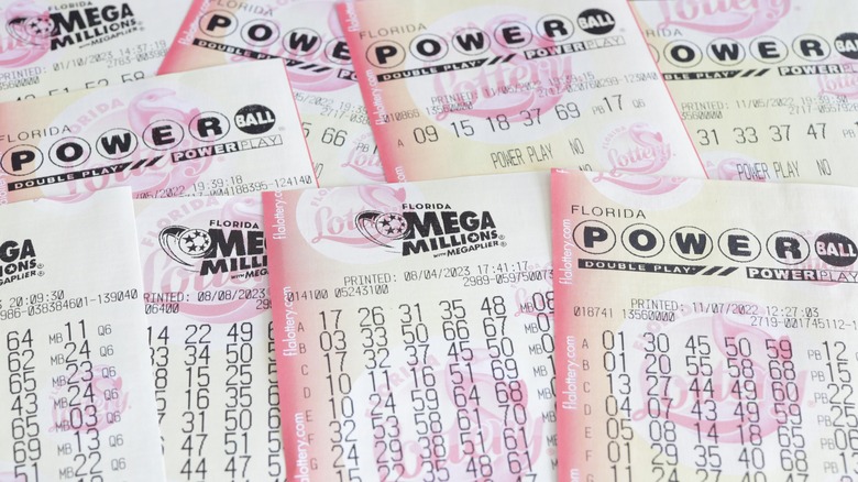 Mega millions lottery tickets