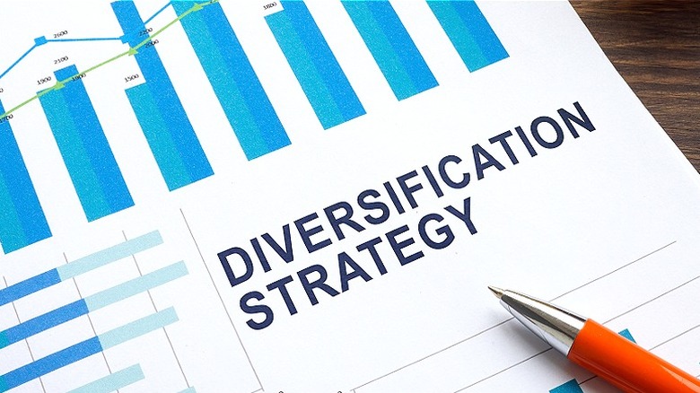 Papers outlining diversification strategy