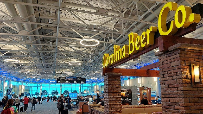 Carolina Beer Co at airport