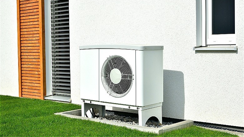 Air conditioner outside of home